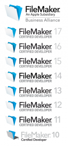 FileMaker Zertifizierung Logos